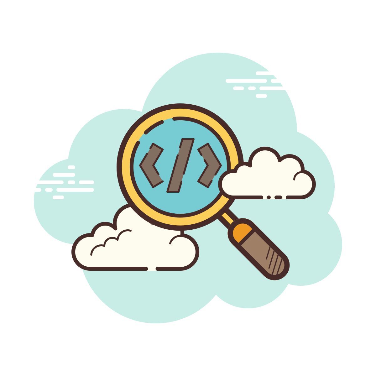 cloud style изучить код icon