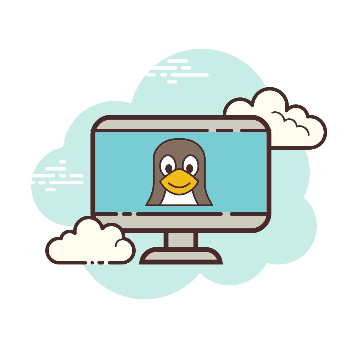 cloud style клиент для linux icon