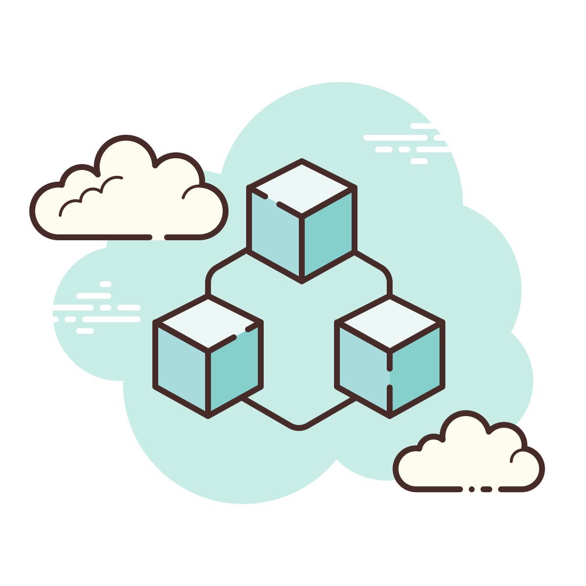 cloud style модуль icon