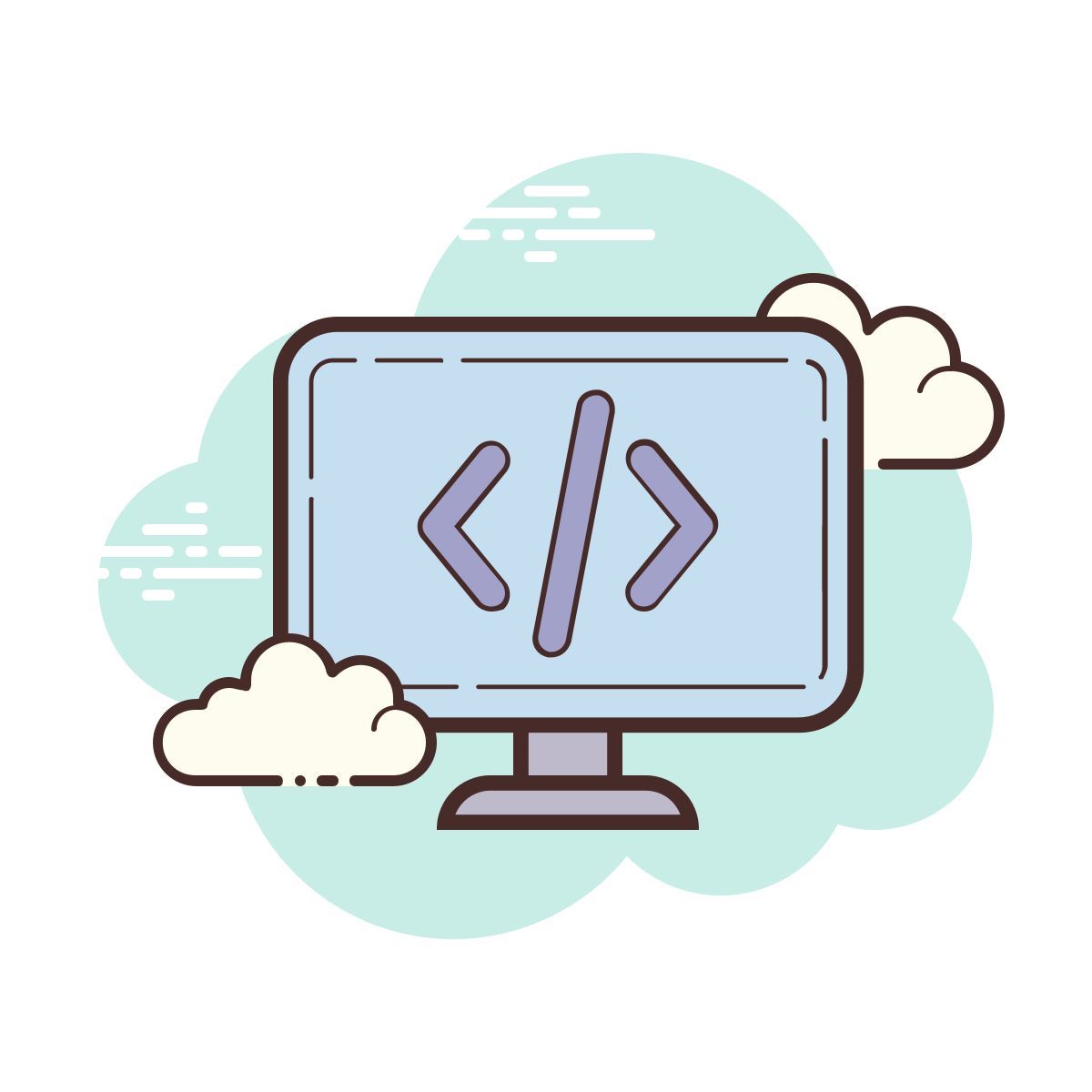 cloud style программирование icon