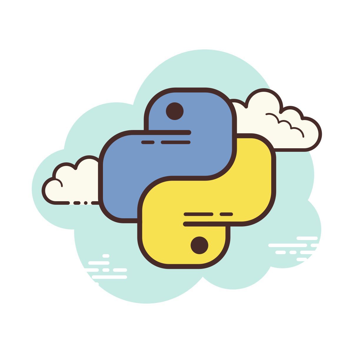 cloud style питон icon