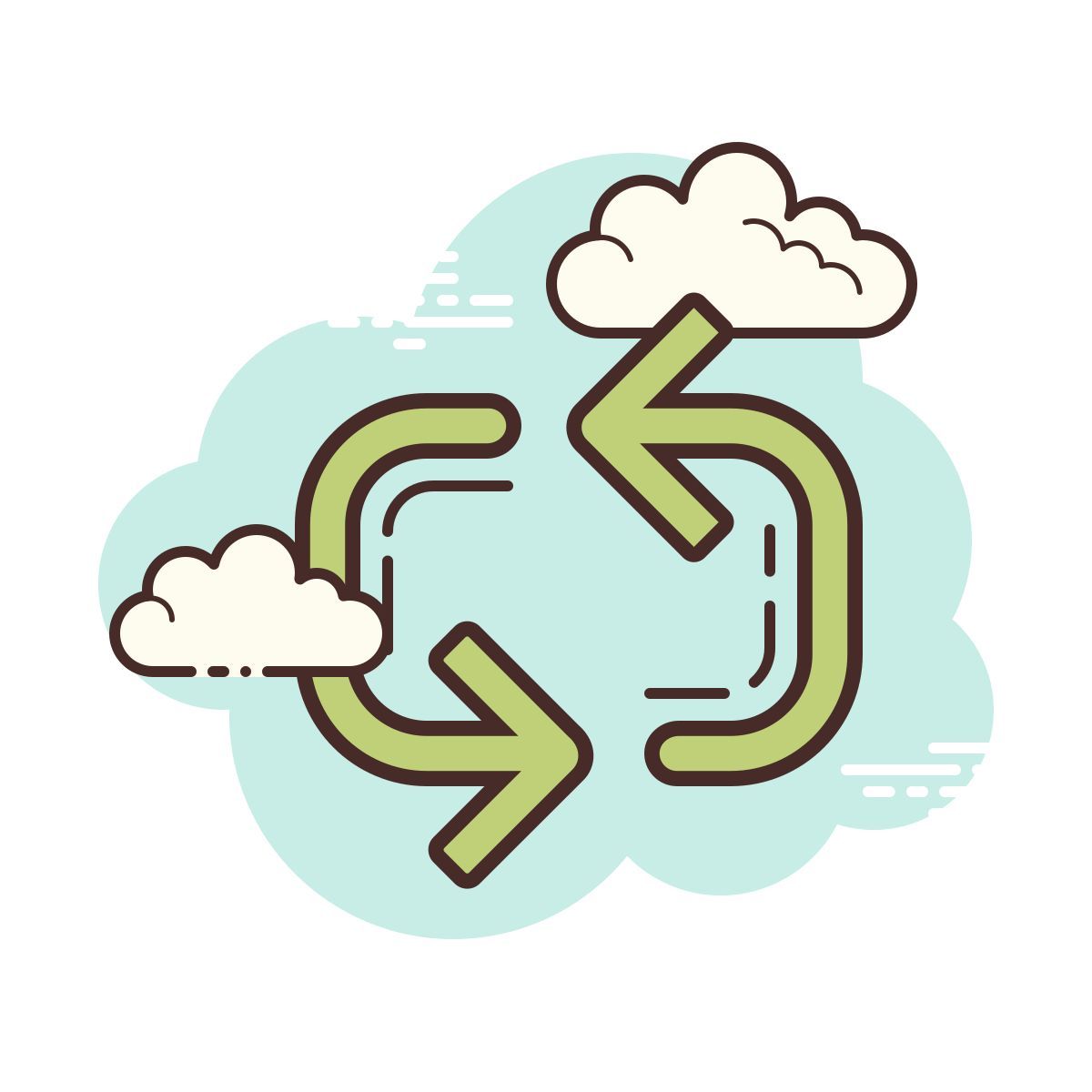 cloud style повторение icon
