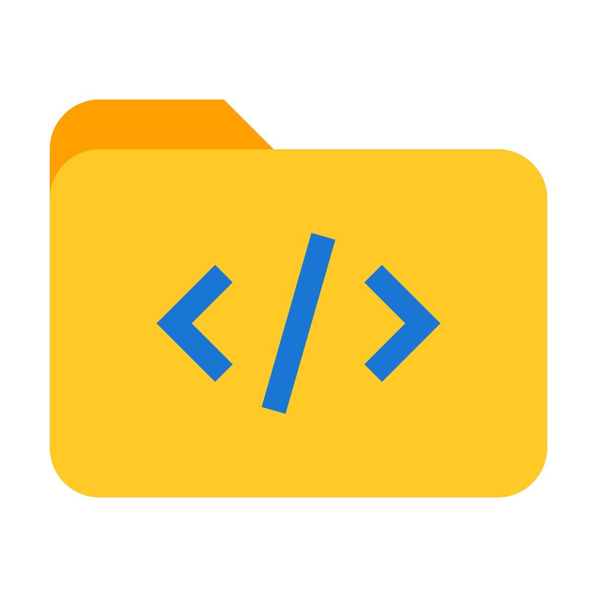 color style папка с кодом icon