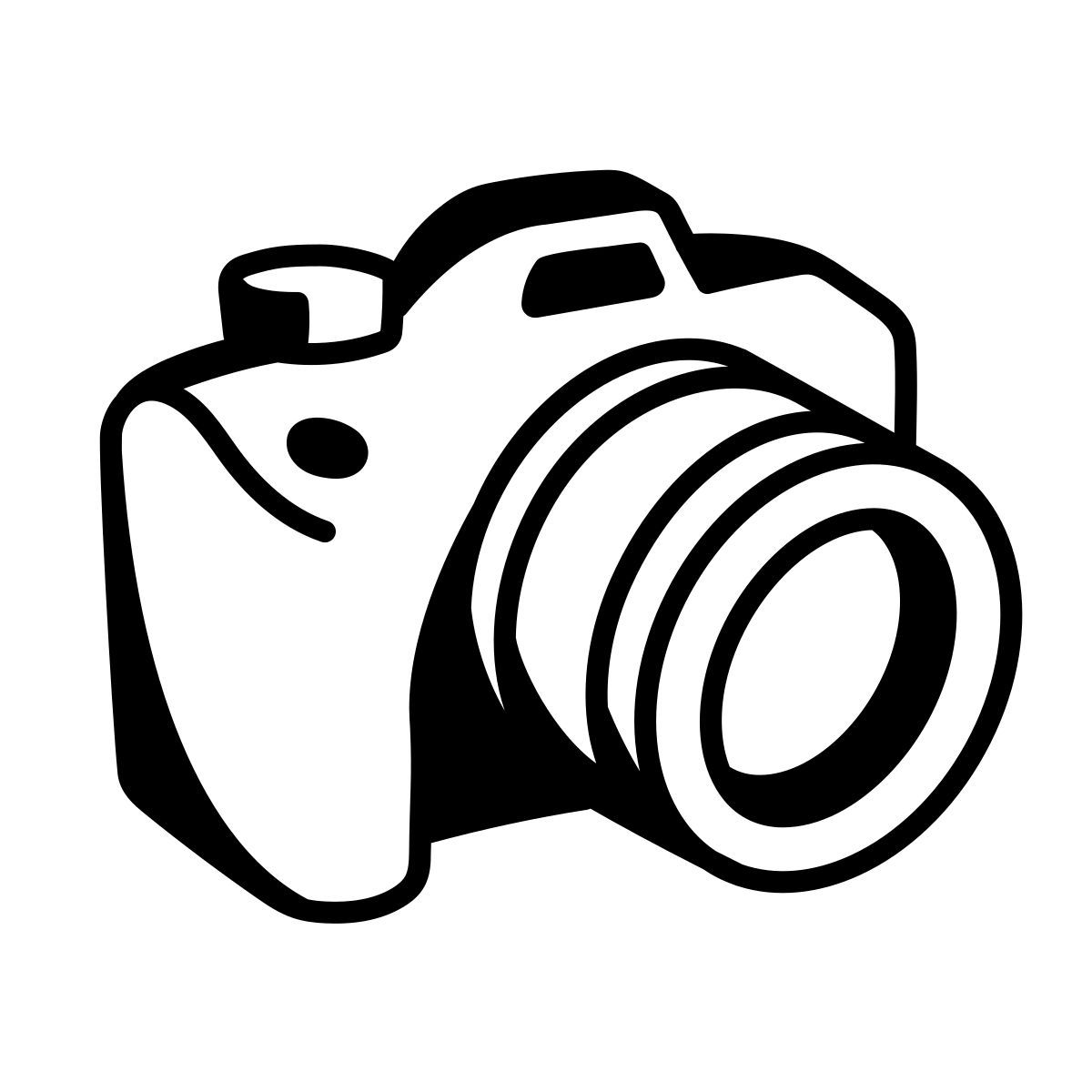 comic style камера icon