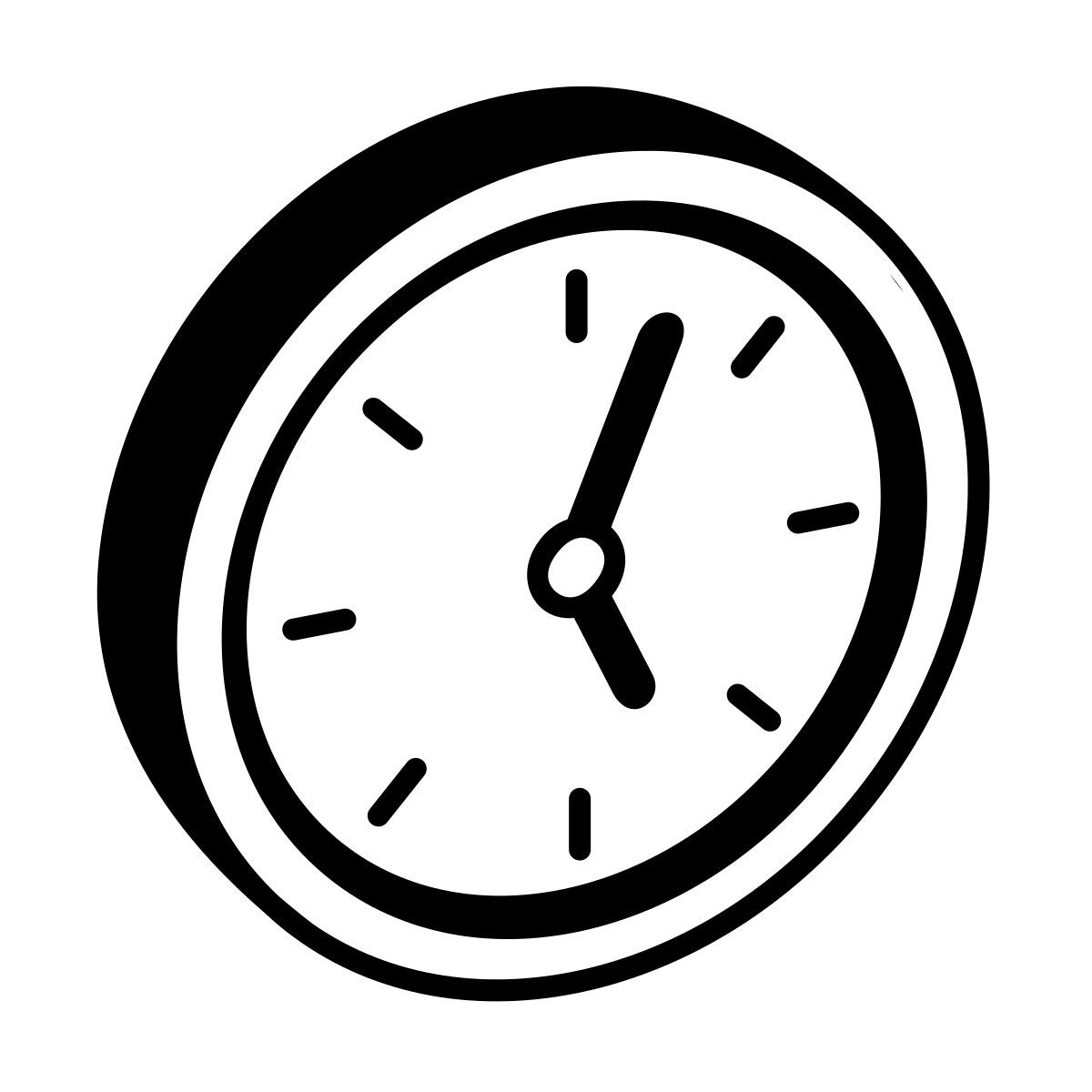 comic style часы icon
