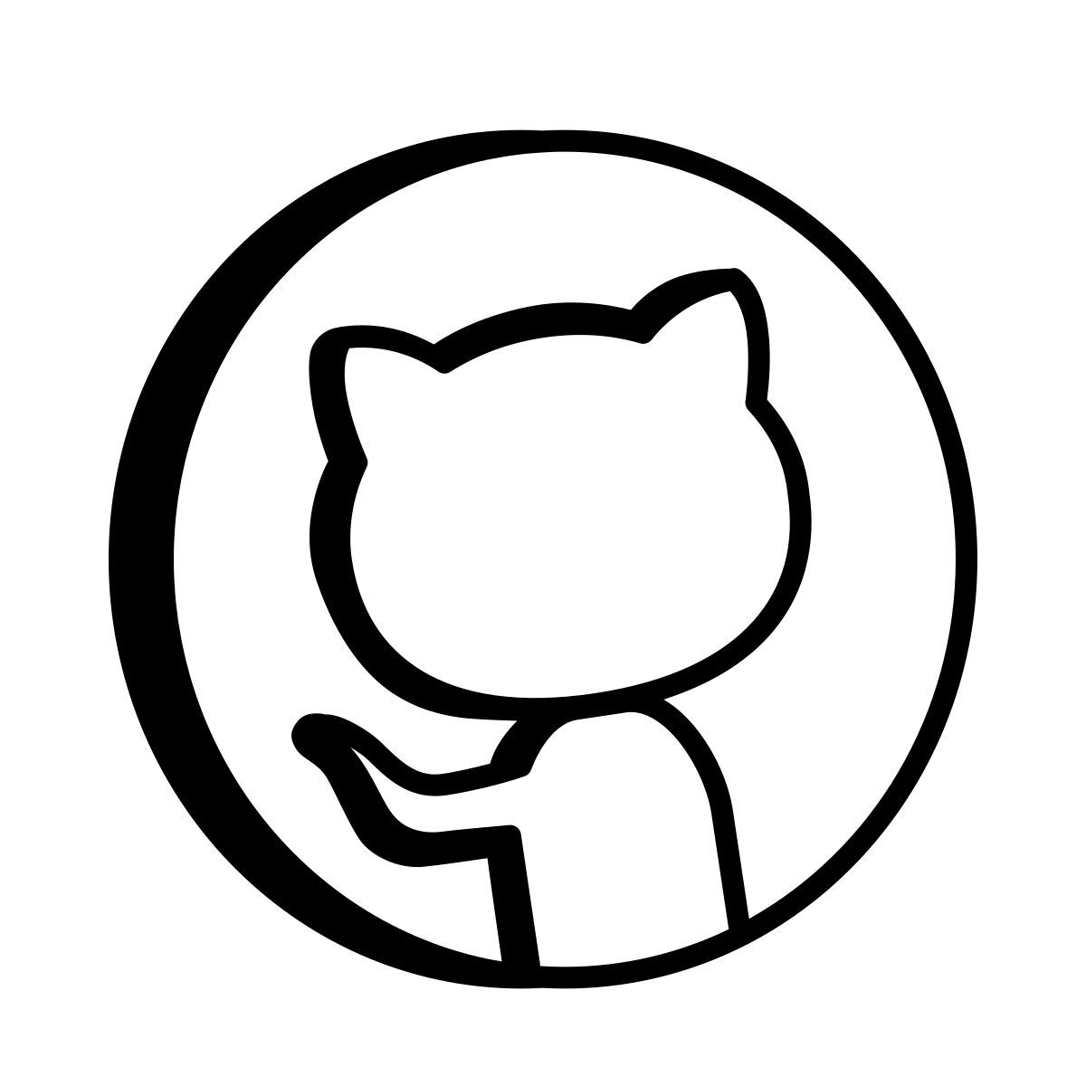 comic style github icon