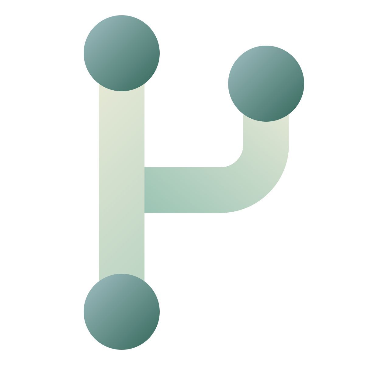 deco color style форк icon