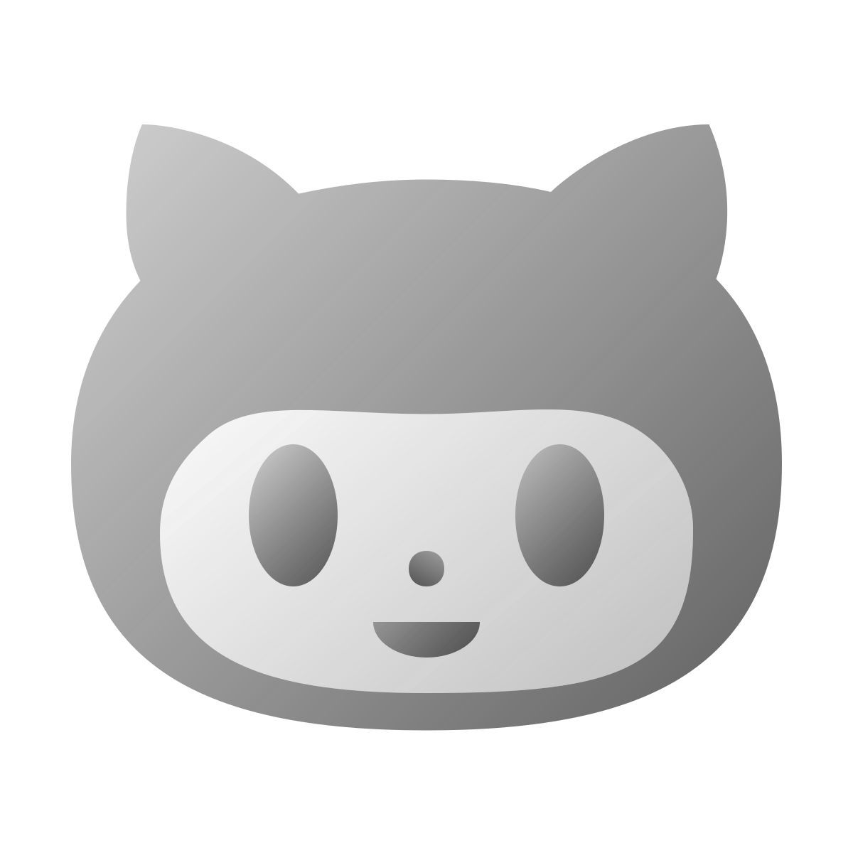deco duotone style github octocat icon