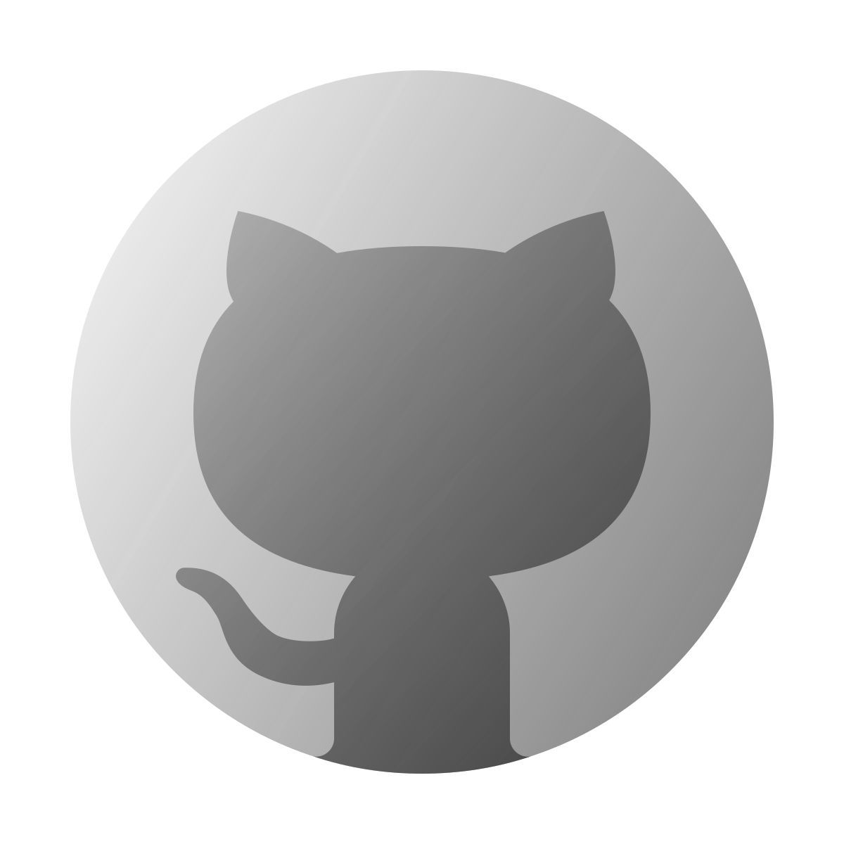 deco duotone style github icon