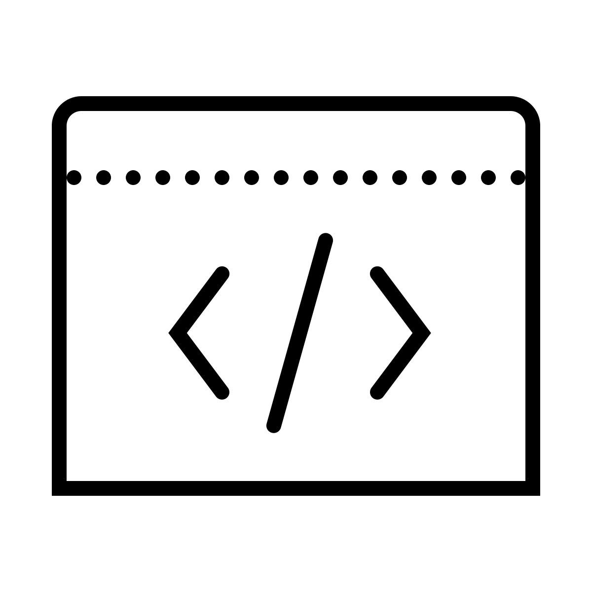 dotted style код icon