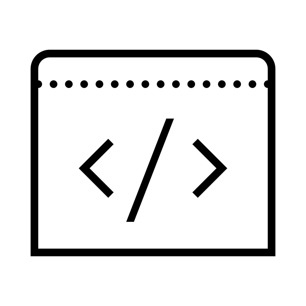 dotted style код icon