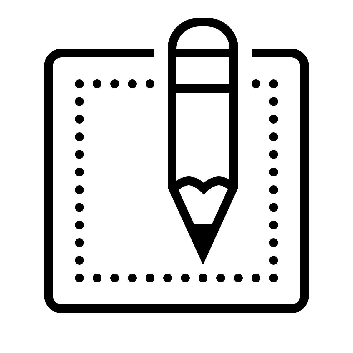 dotted style создать icon