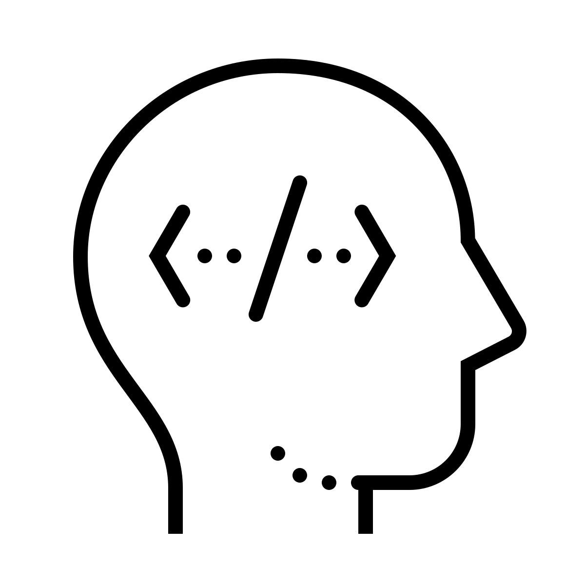 dotted style dev icon