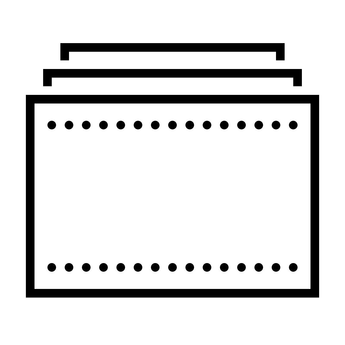 dotted style рамы icon