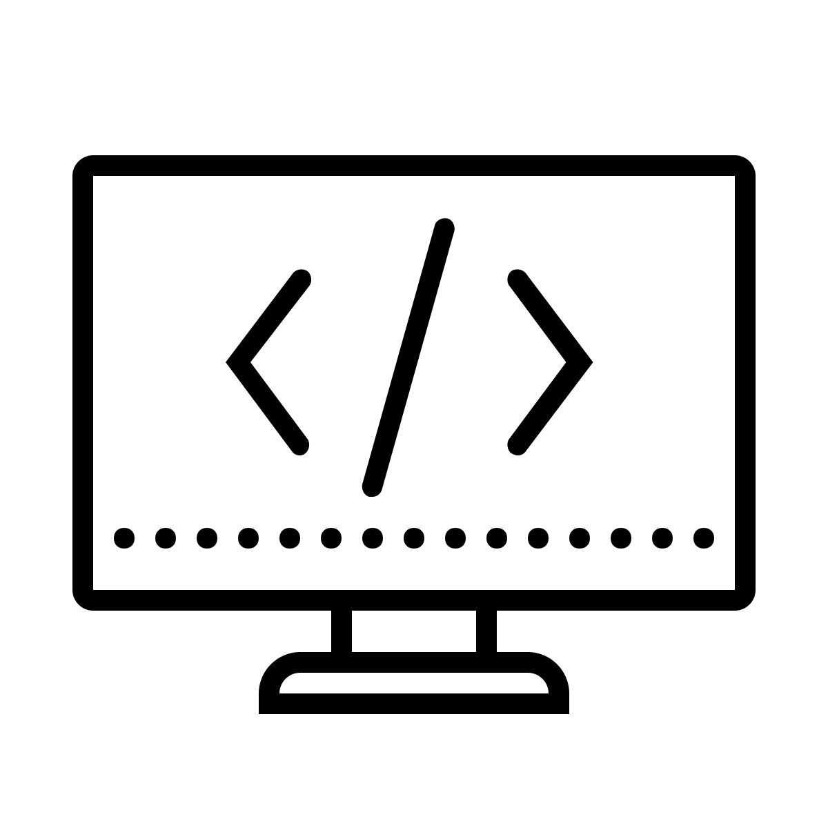 dotted style программирование icon