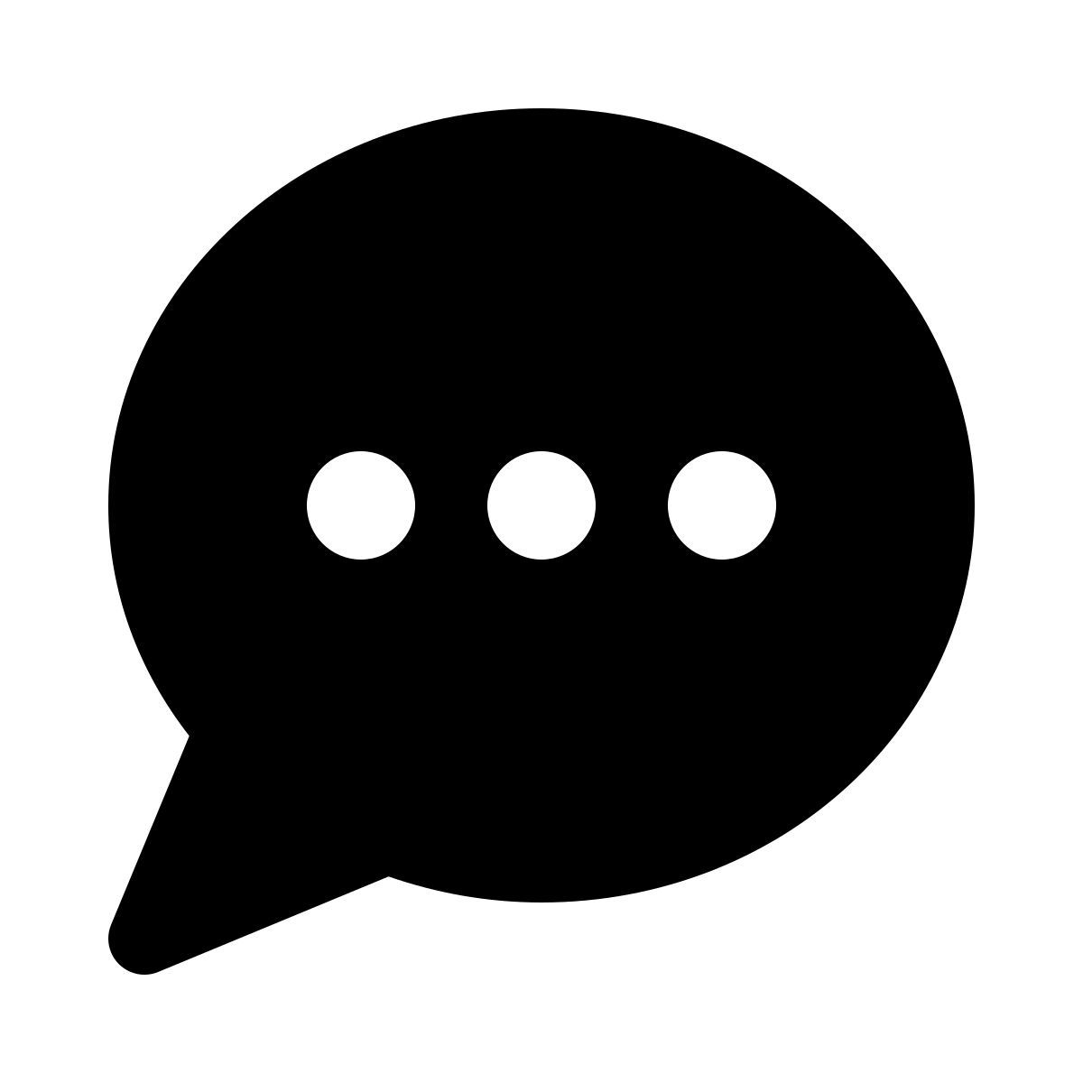 чат пузырь icon