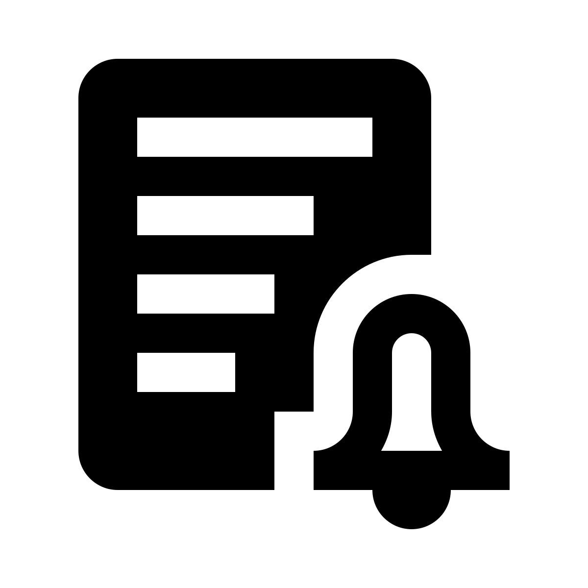 напоминание о задаче icon