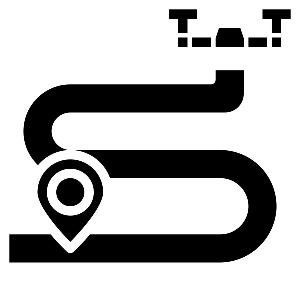 иконка траектория полета