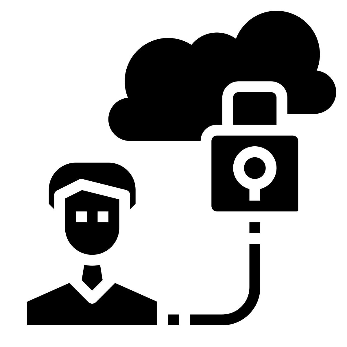 иконка private cloud