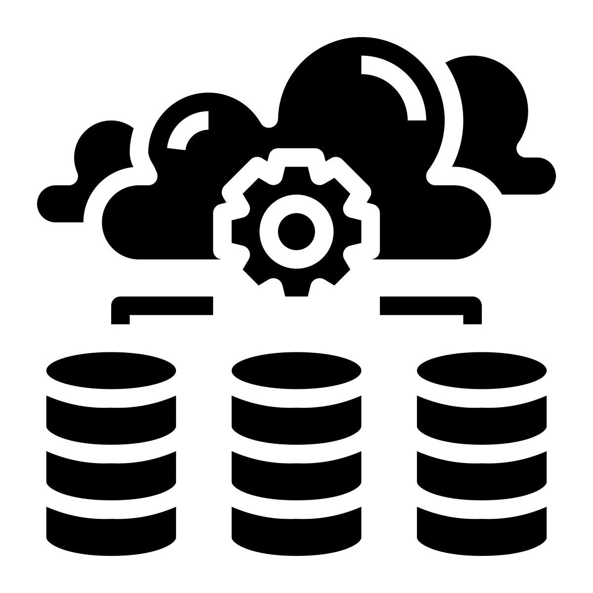 иконка cloud database