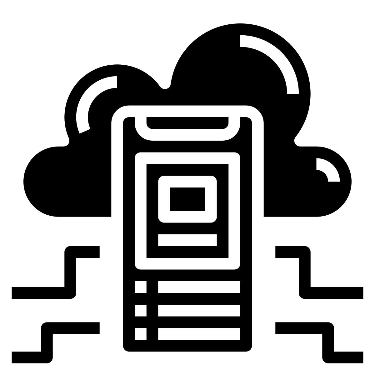 иконка cloud data