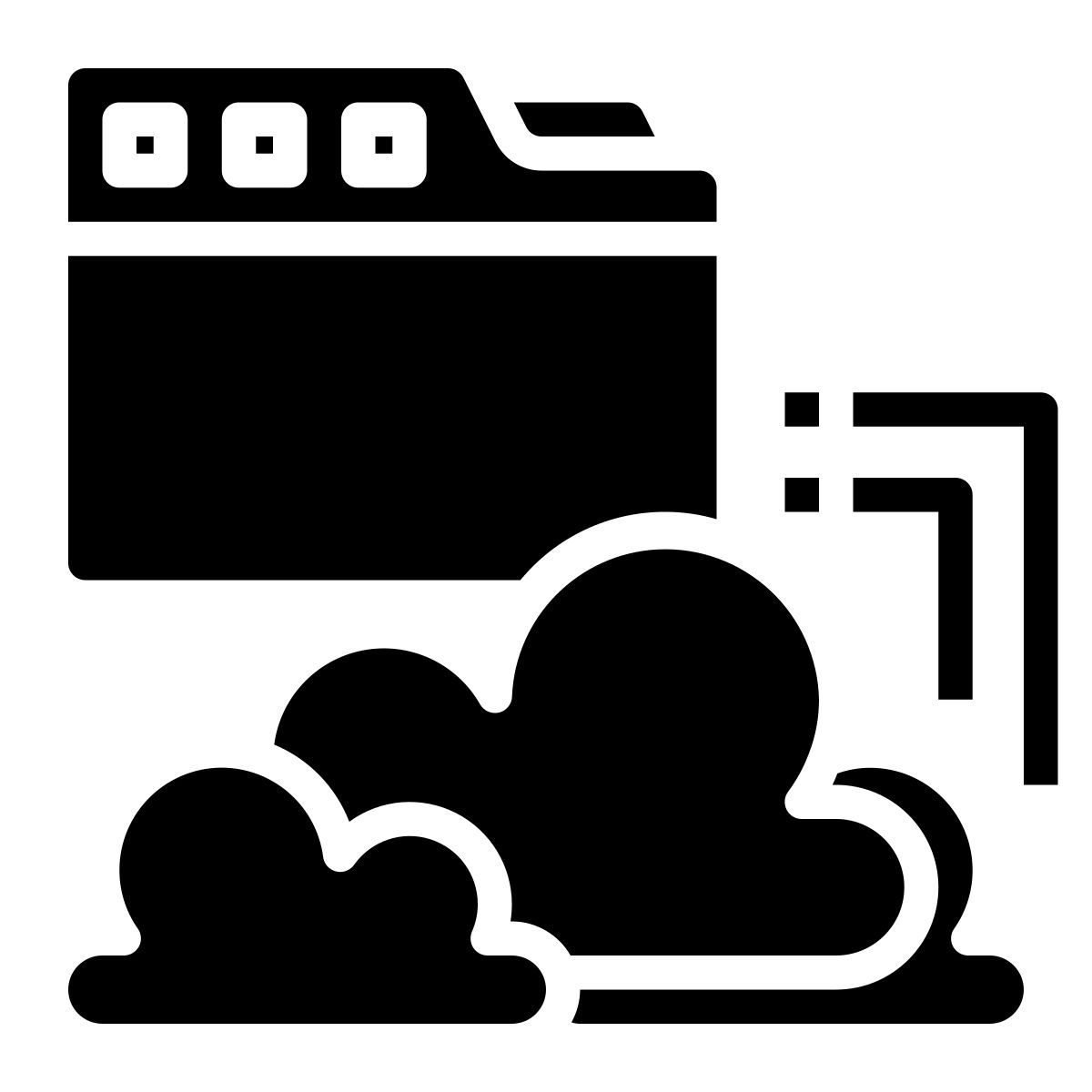 иконка cloud storage