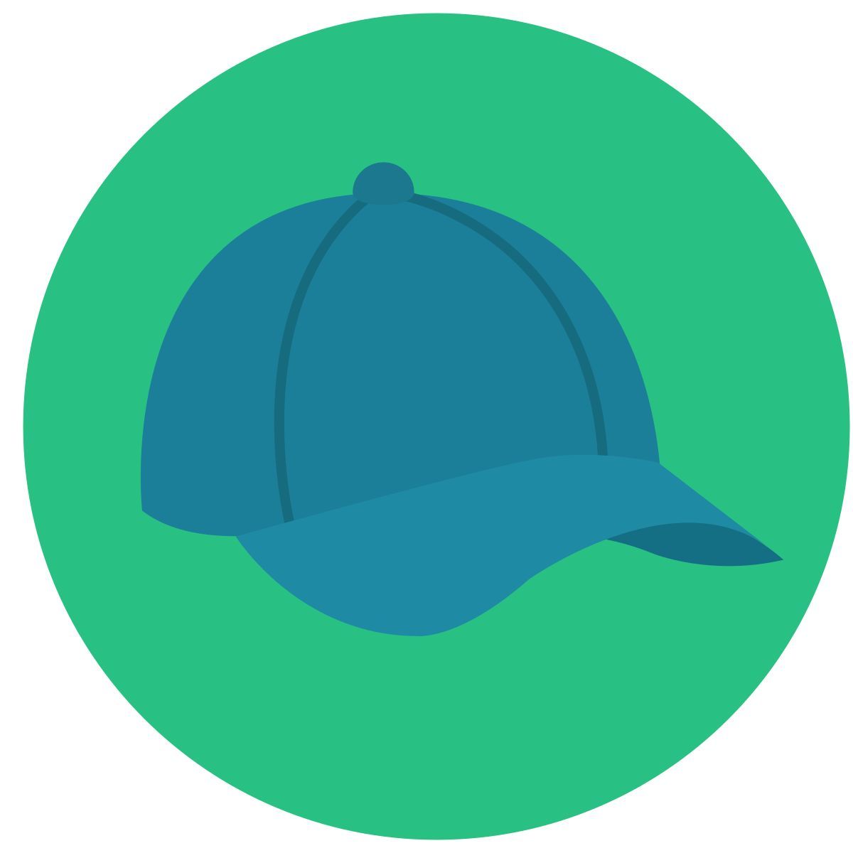 infographic style кепка icon
