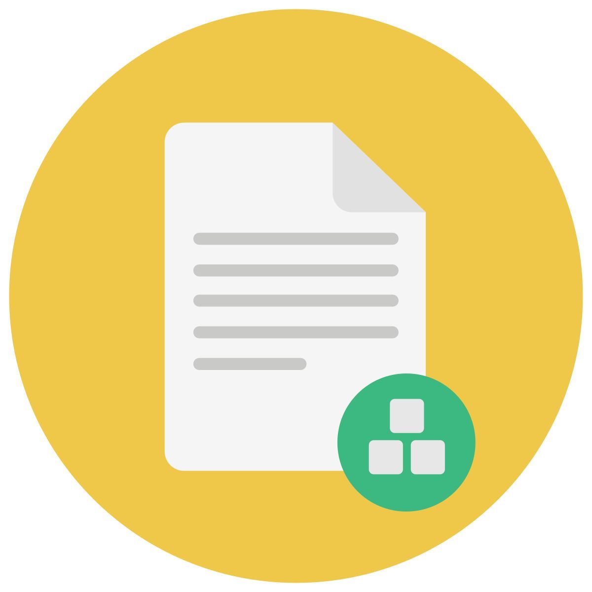 infographic style file elements icon