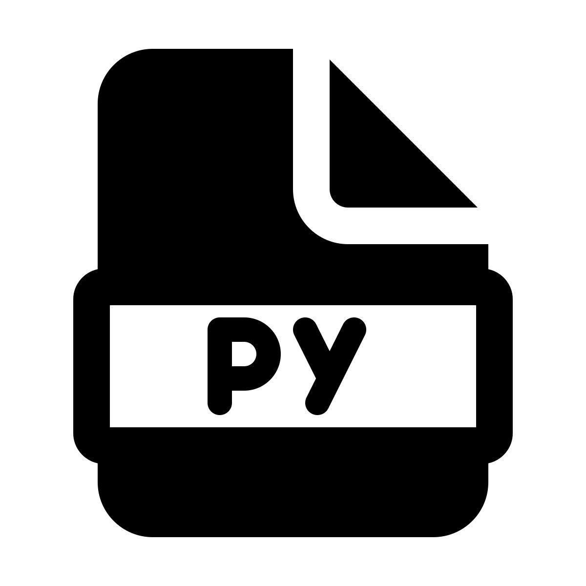 windows 11 filled style python файл icon
