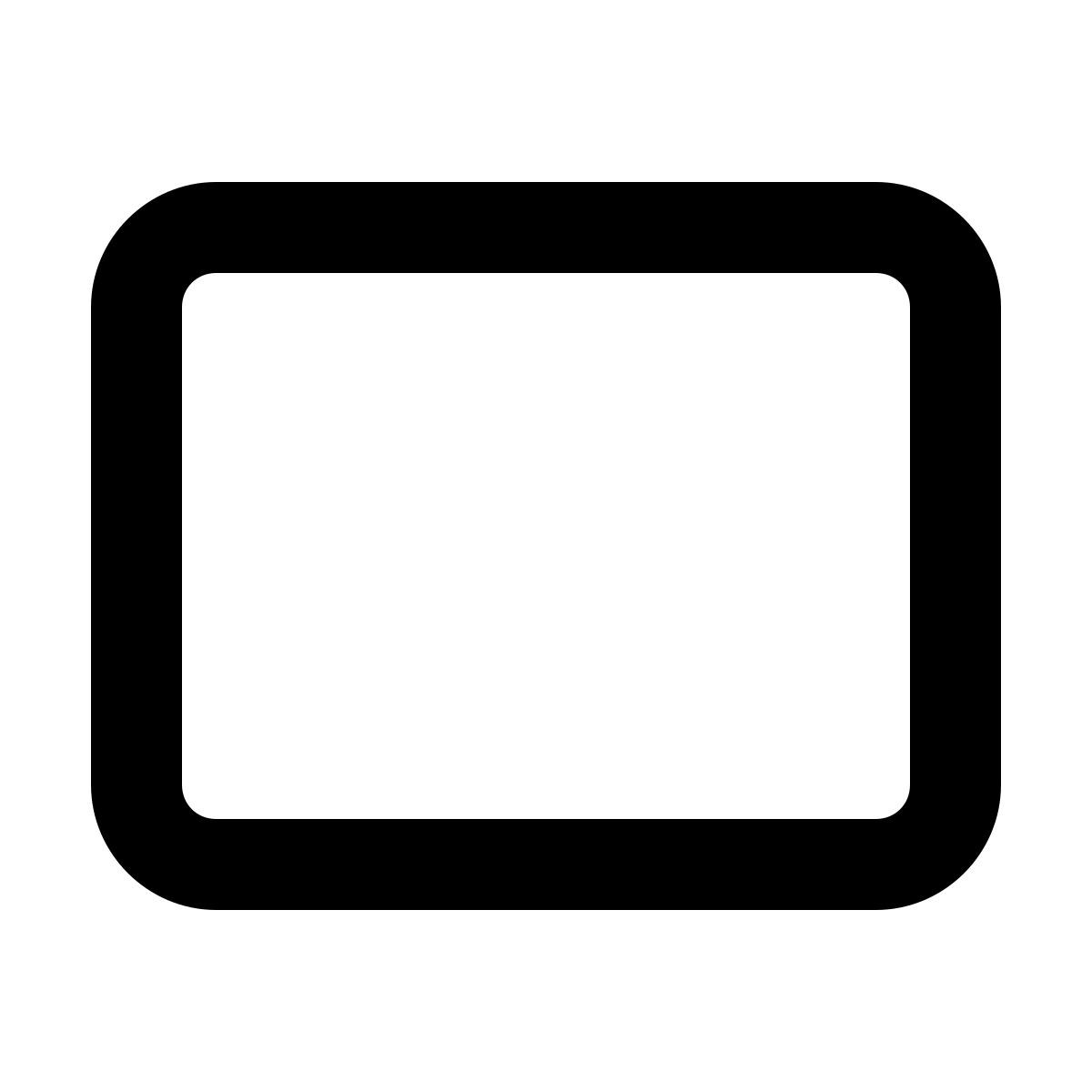 windows 11 filled style прямоугольник с закругленными углами icon