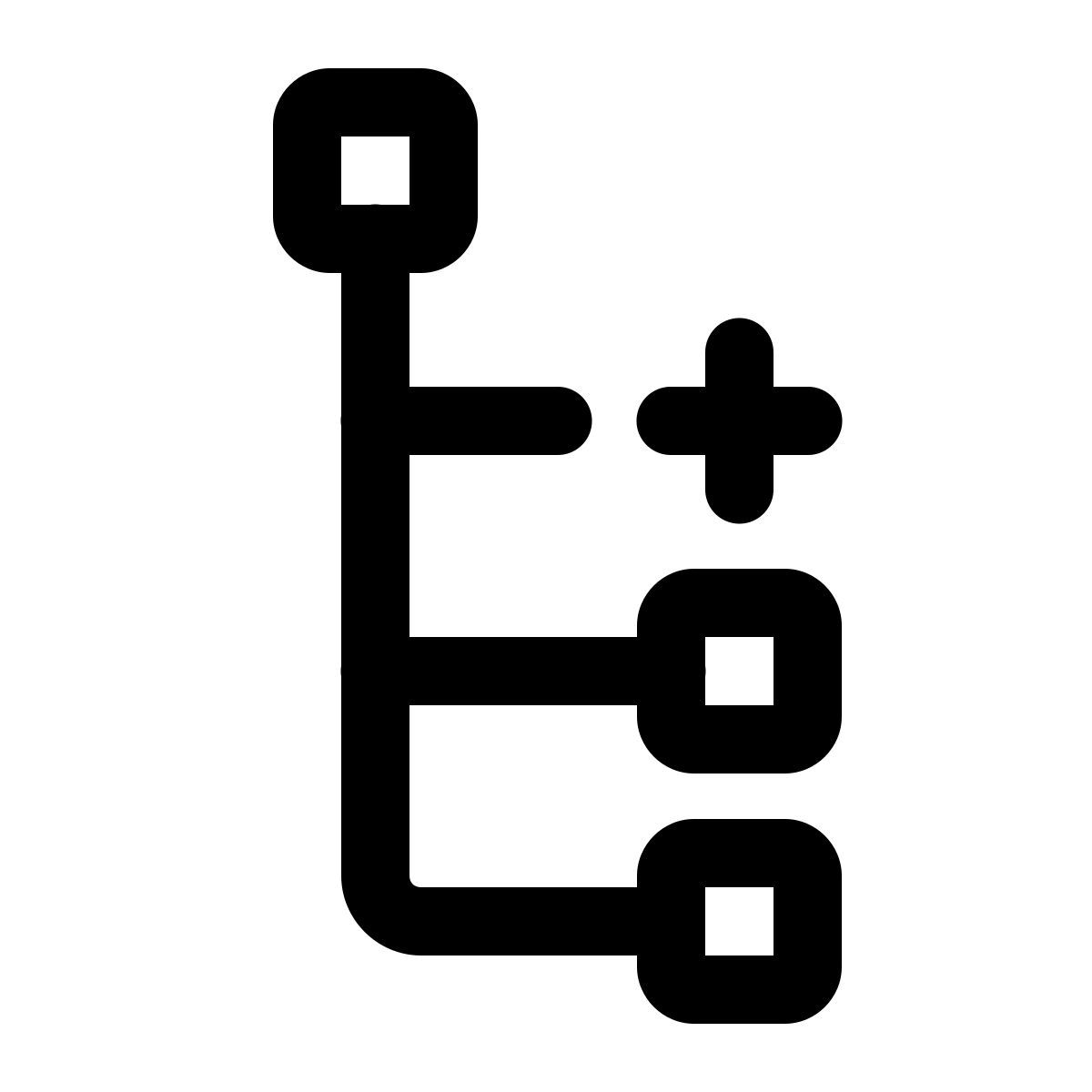 иконка добавить подузел windows 11 outline стиль