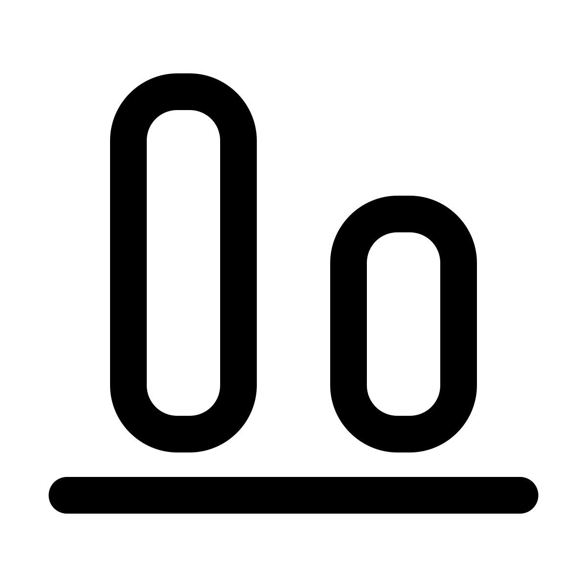windows 11 outline style align icon