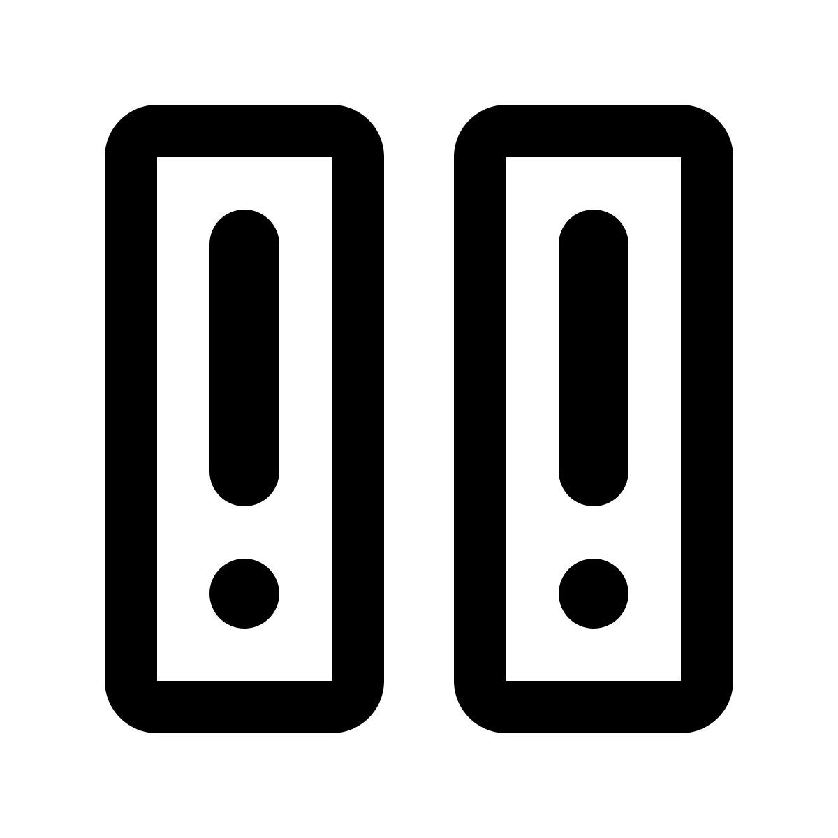 windows 11 outline style скоросшиватели icon