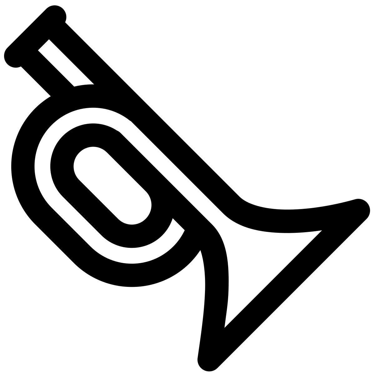windows 11 outline style горн icon