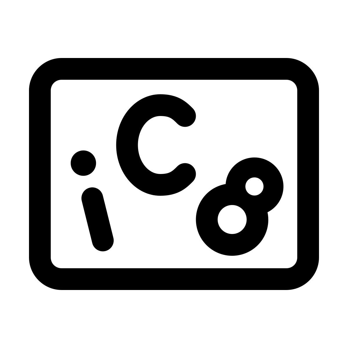 windows 11 outline style капча icon