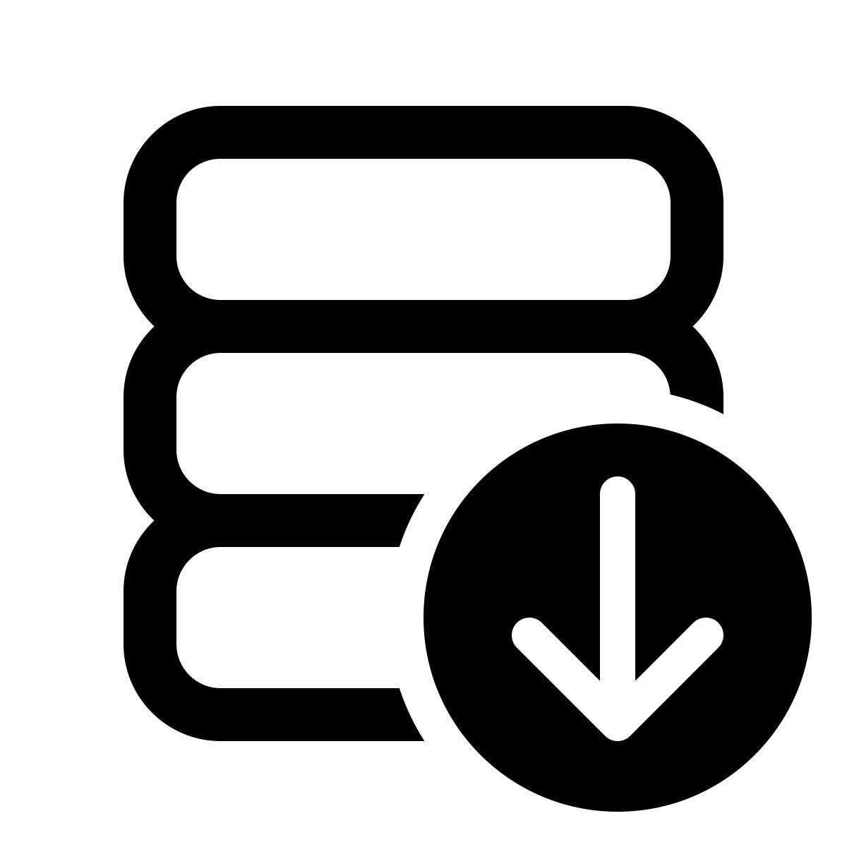 windows 11 outline style экспорт базы данных icon