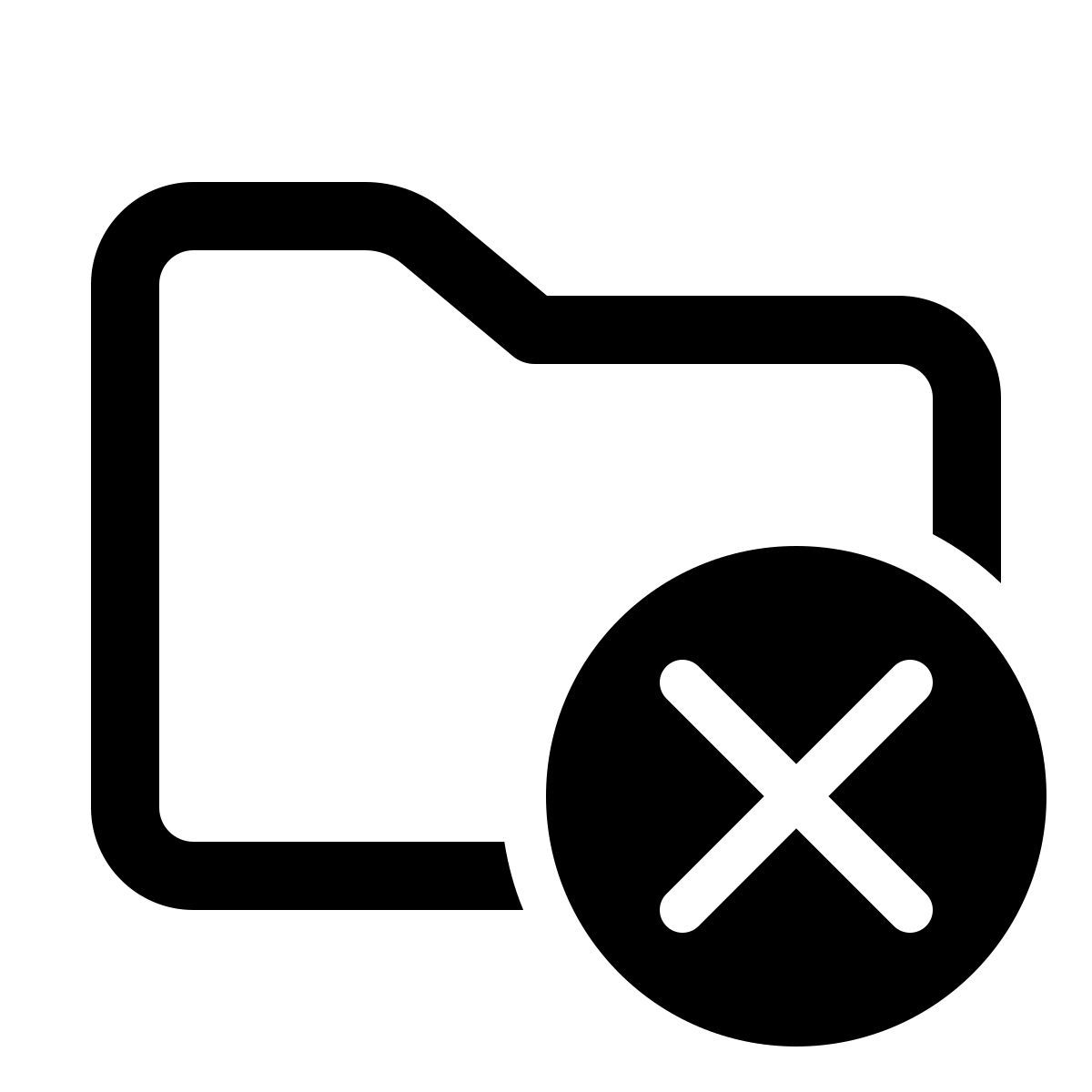 windows 11 outline style удалить папку icon