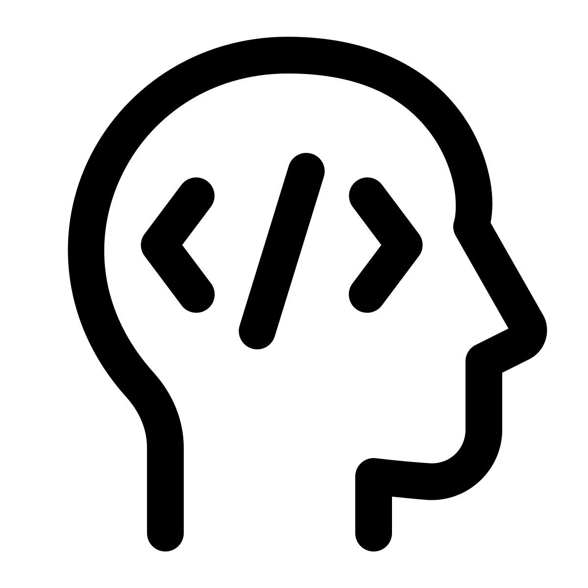 windows 11 outline style разработчик icon