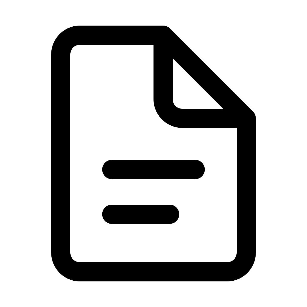windows 11 outline style документ icon