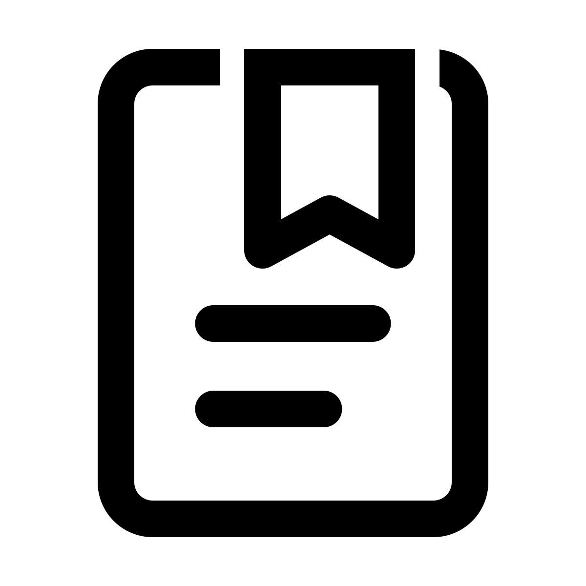 windows 11 outline style документ icon
