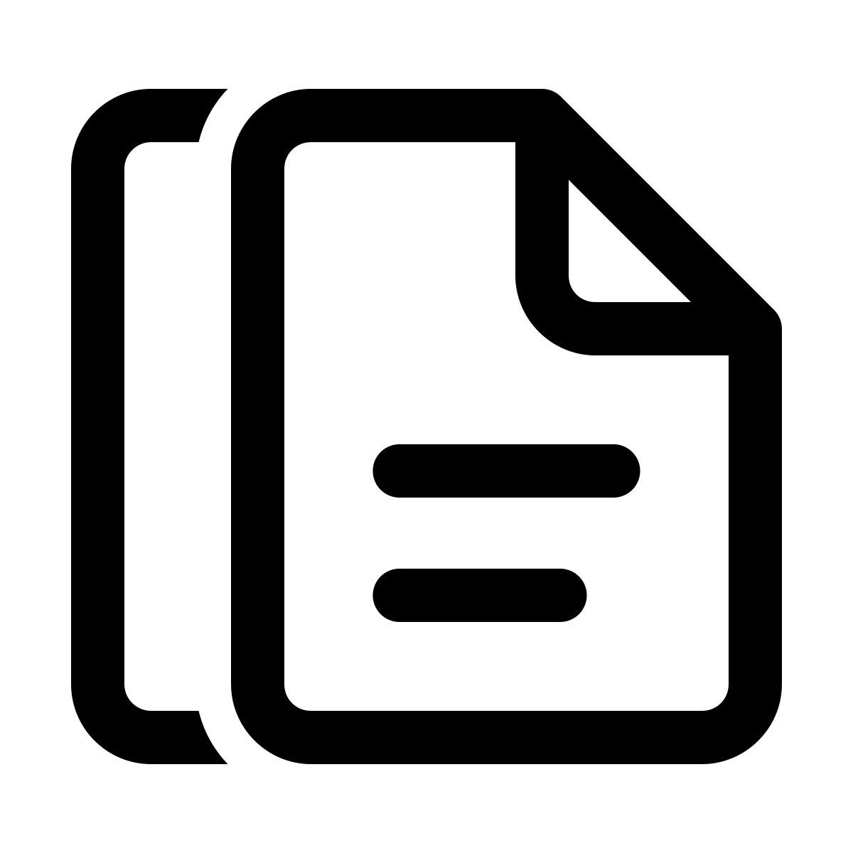 windows 11 outline style документы icon