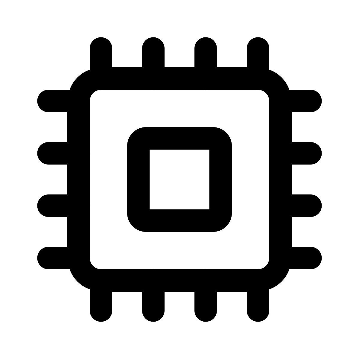 windows 11 outline style микрочип icon