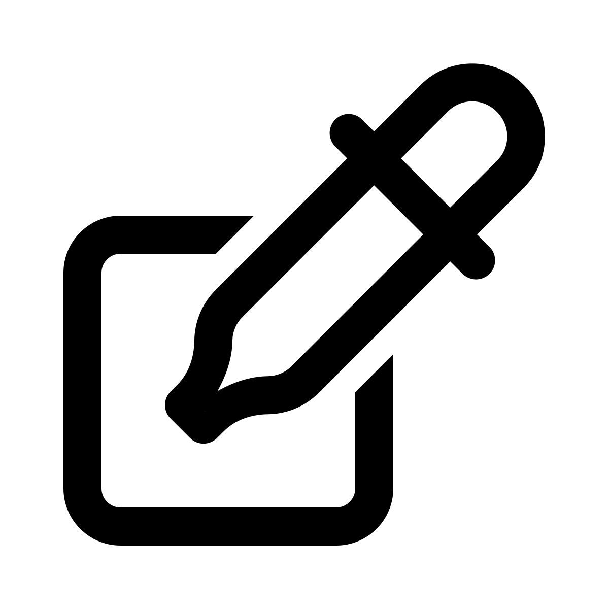 иконка пример windows 11 outline style