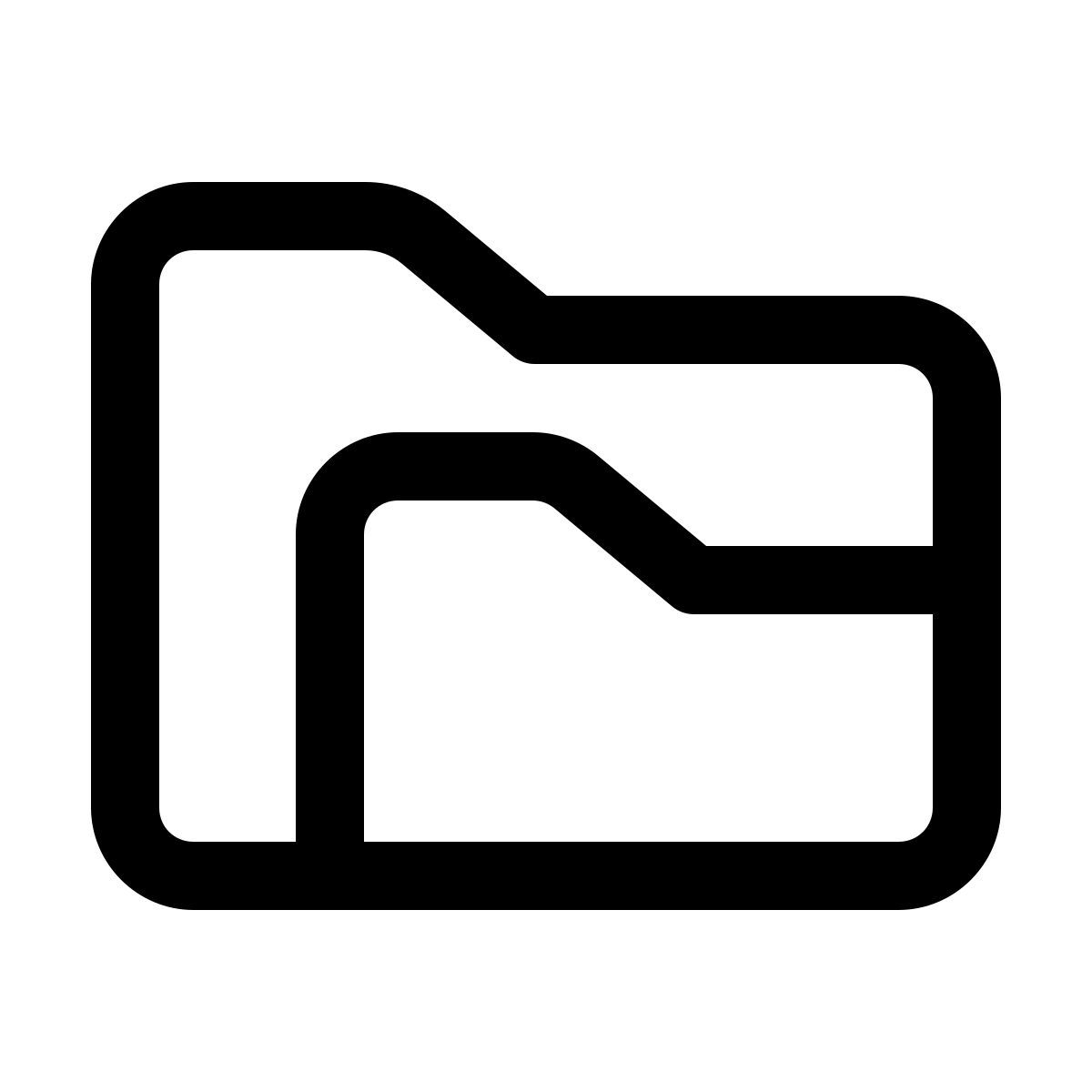 windows 11 outline style субмодуль файла icon