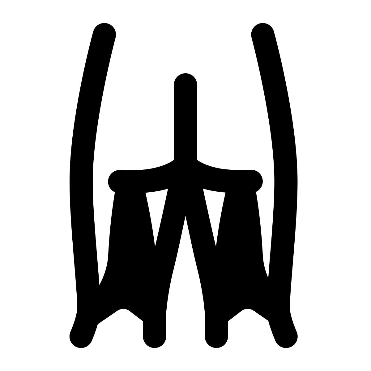иконка мускул windows 11 outline стиль