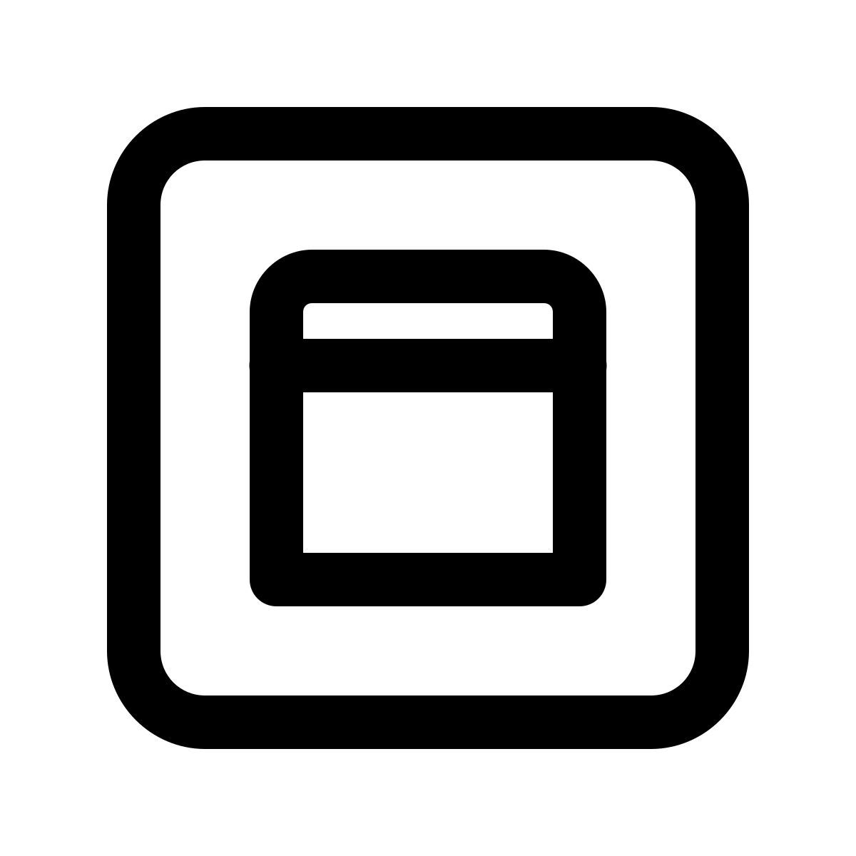 windows 11 outline style развернуть окно icon