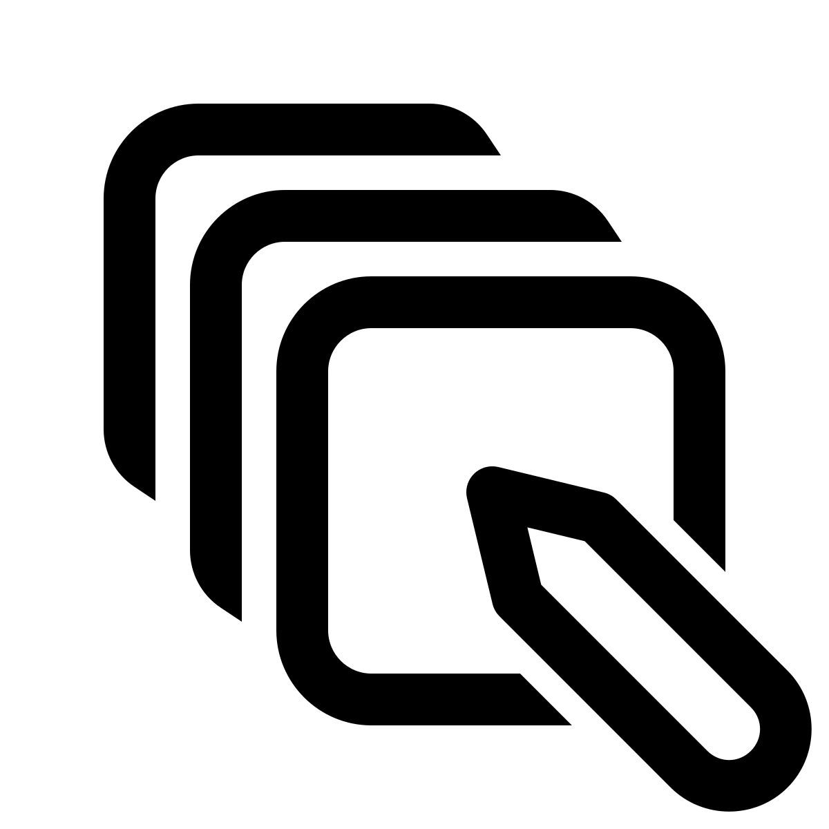 windows 11 outline style массовое редактирование icon