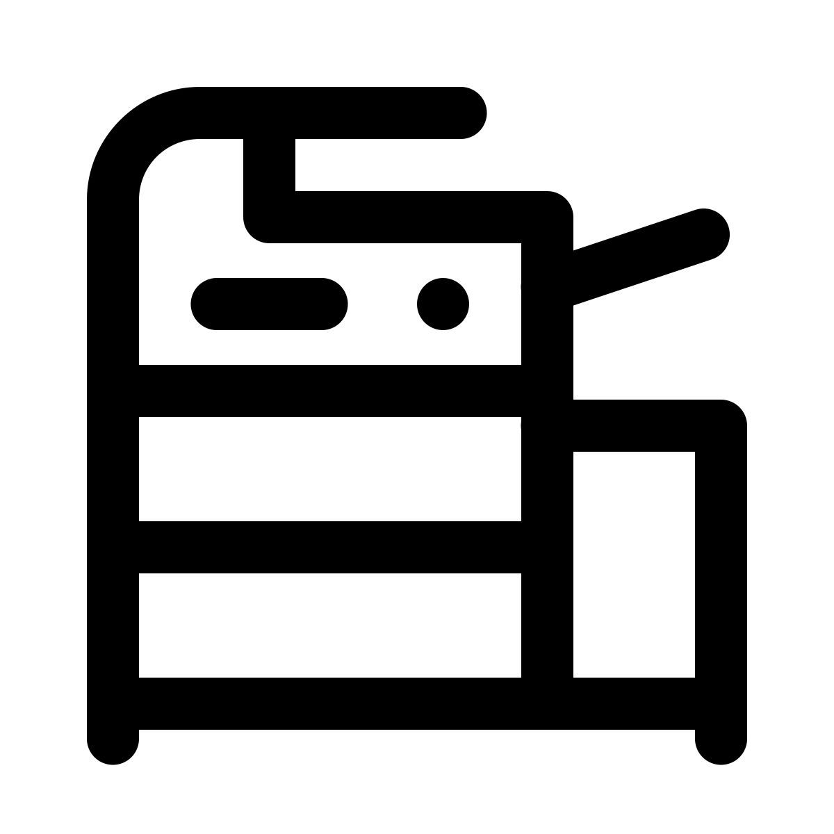 windows 11 outline style многофункциональный принтер icon