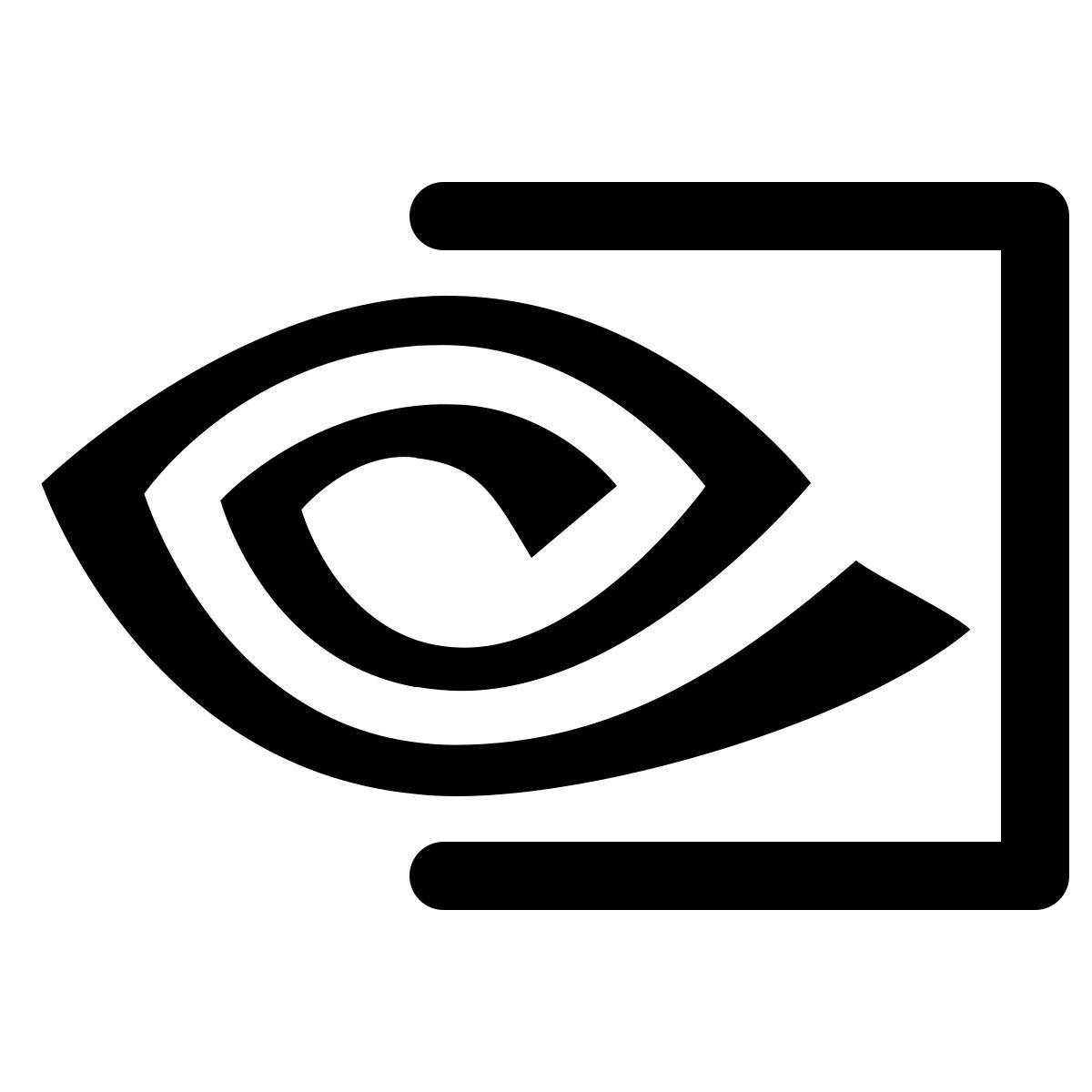 windows 11 outline style nvidia icon