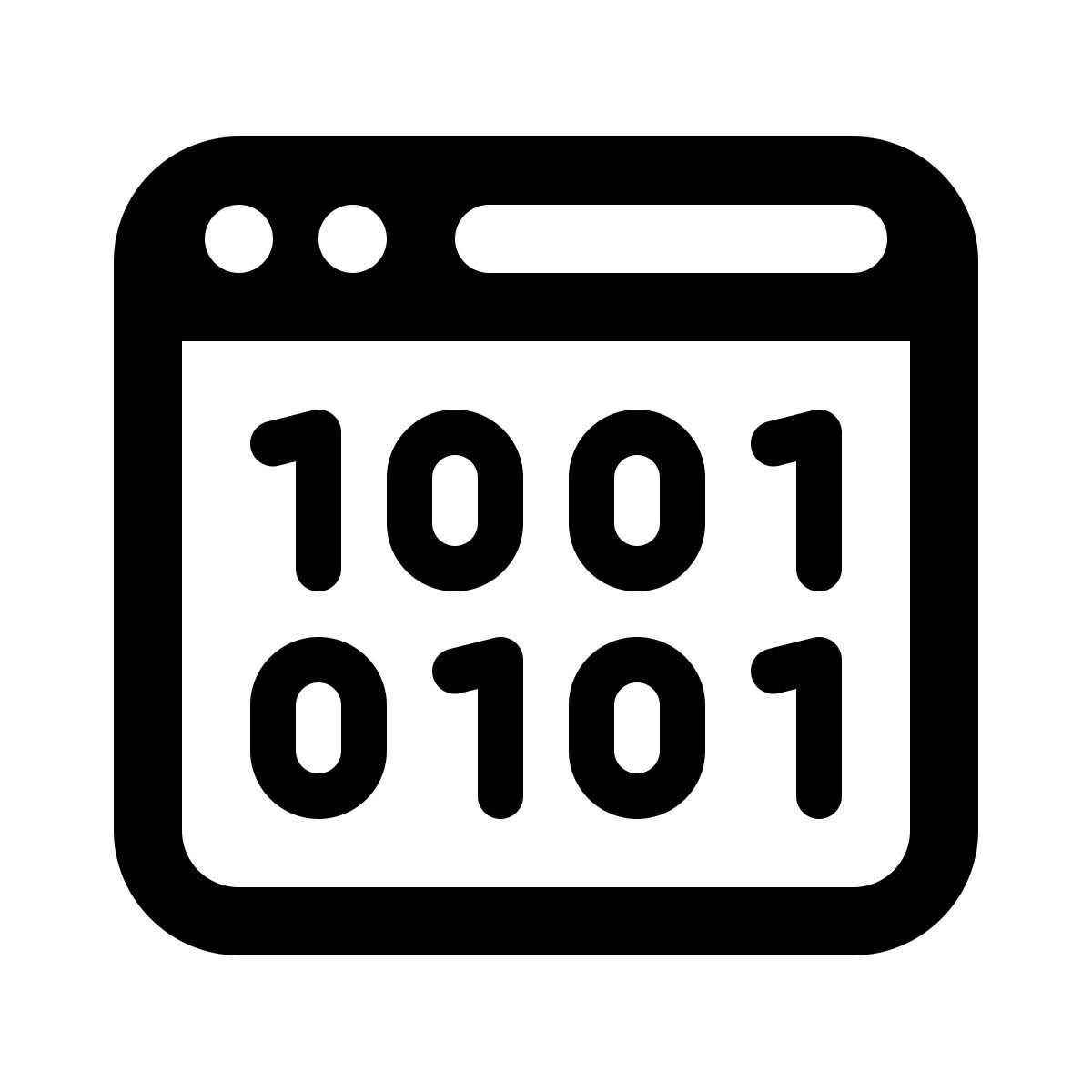 windows 11 outline style онлайн кодинг icon